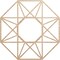 Ekena Millwork Guardian Wood Fretwork Pierced Ceiling Medallion, Alder, 30"OD x 11 5/8"ID x 3/8"T CMWP30X30X0375GDAL - alternate 1